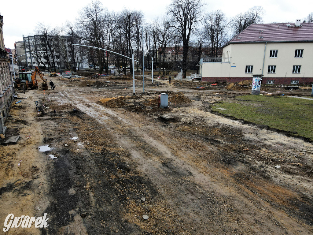 Tu budują rondo, od miesiąca