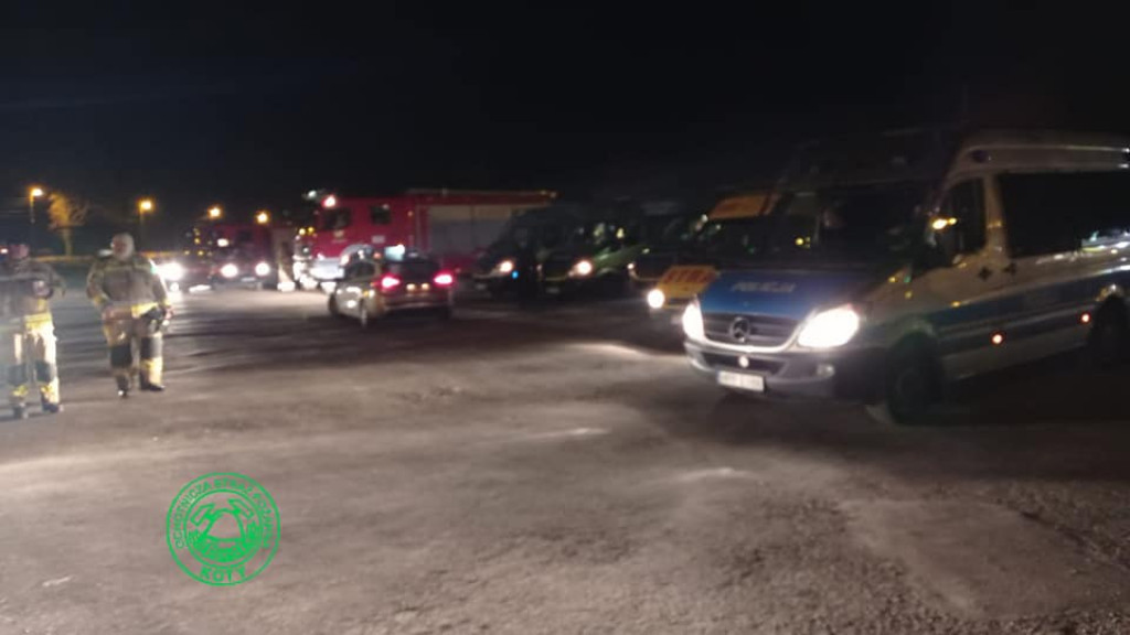 Całą noc trwały poszukiwania mieszkanki Orzecha