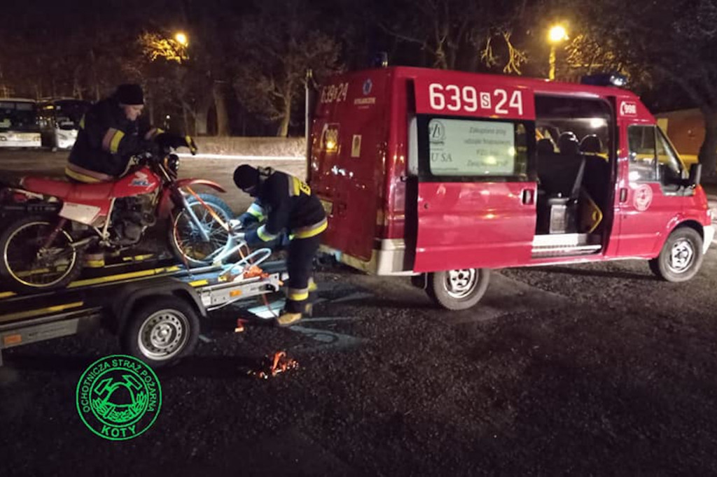 Całą noc trwały poszukiwania mieszkanki Orzecha