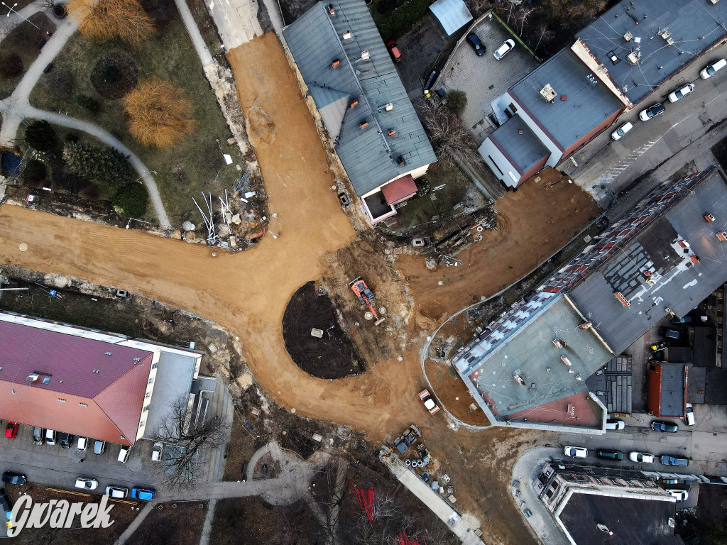 Tarnowskie Góry - rondo nabiera kształtów