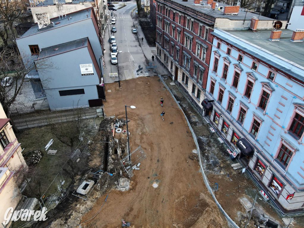 Tarnowskie Góry - rondo nabiera kształtów