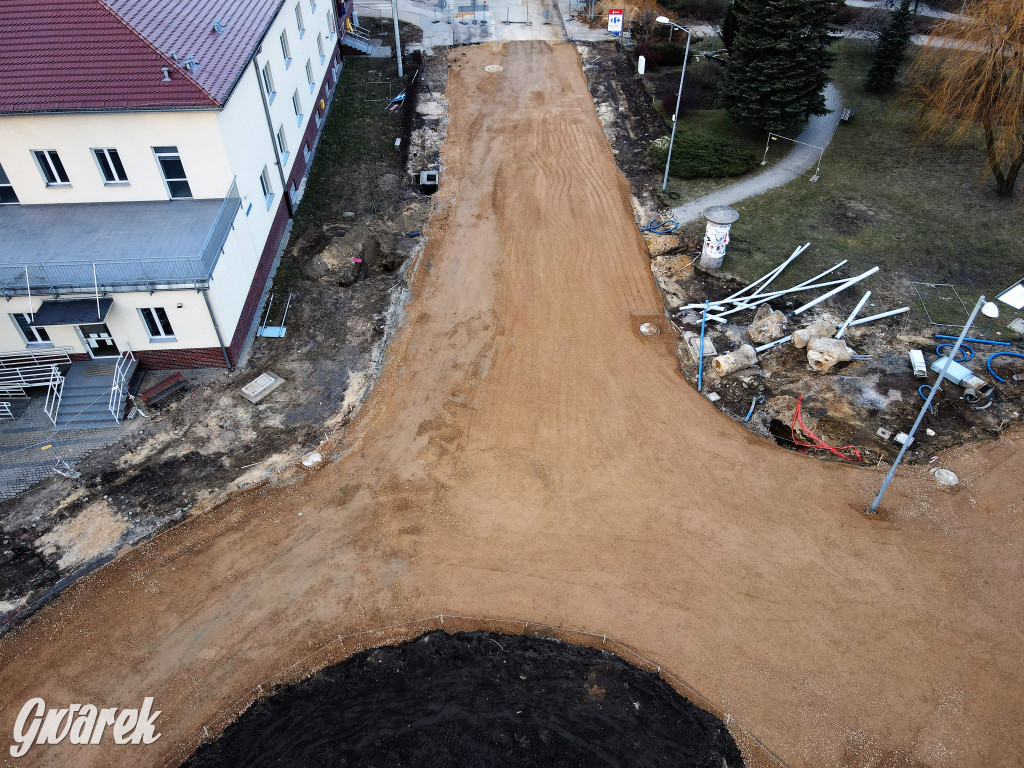 Tarnowskie Góry - rondo nabiera kształtów