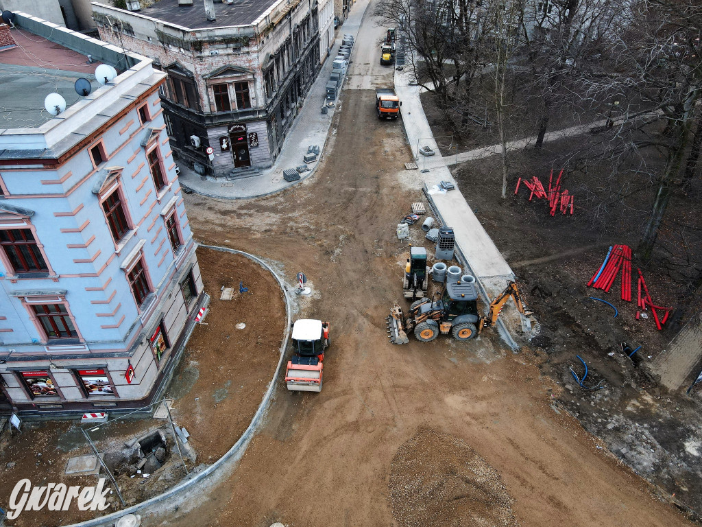 Tarnowskie Góry - rondo nabiera kształtów