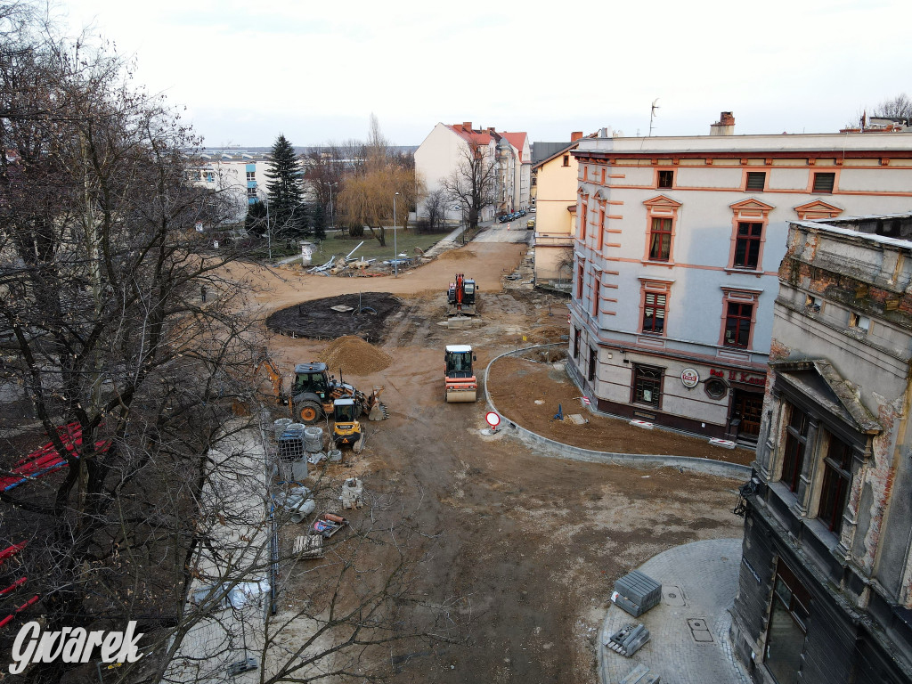 Tarnowskie Góry - rondo nabiera kształtów