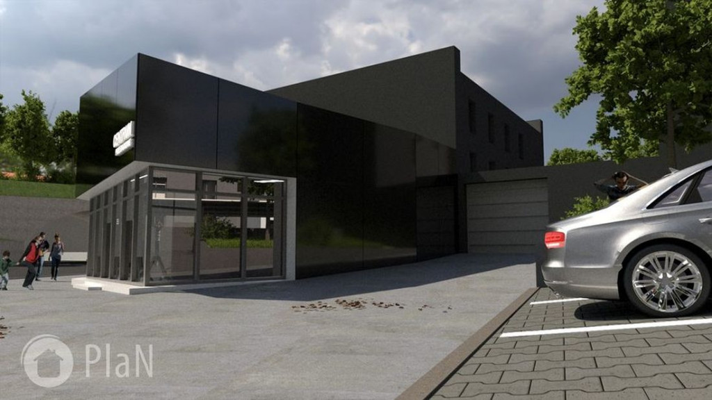 Centrum przesiadkowe, McDonald's, Aldi, Vendo Park