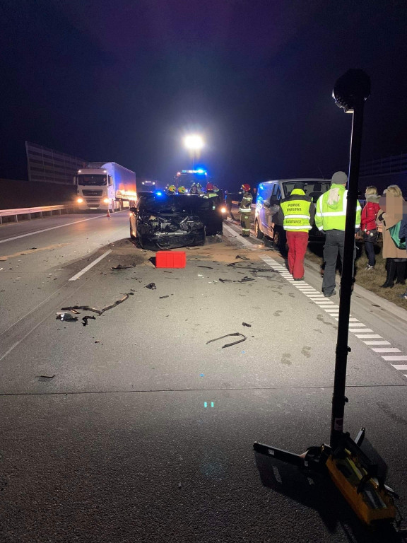 Na A1 zderzyło się pięć samochodów