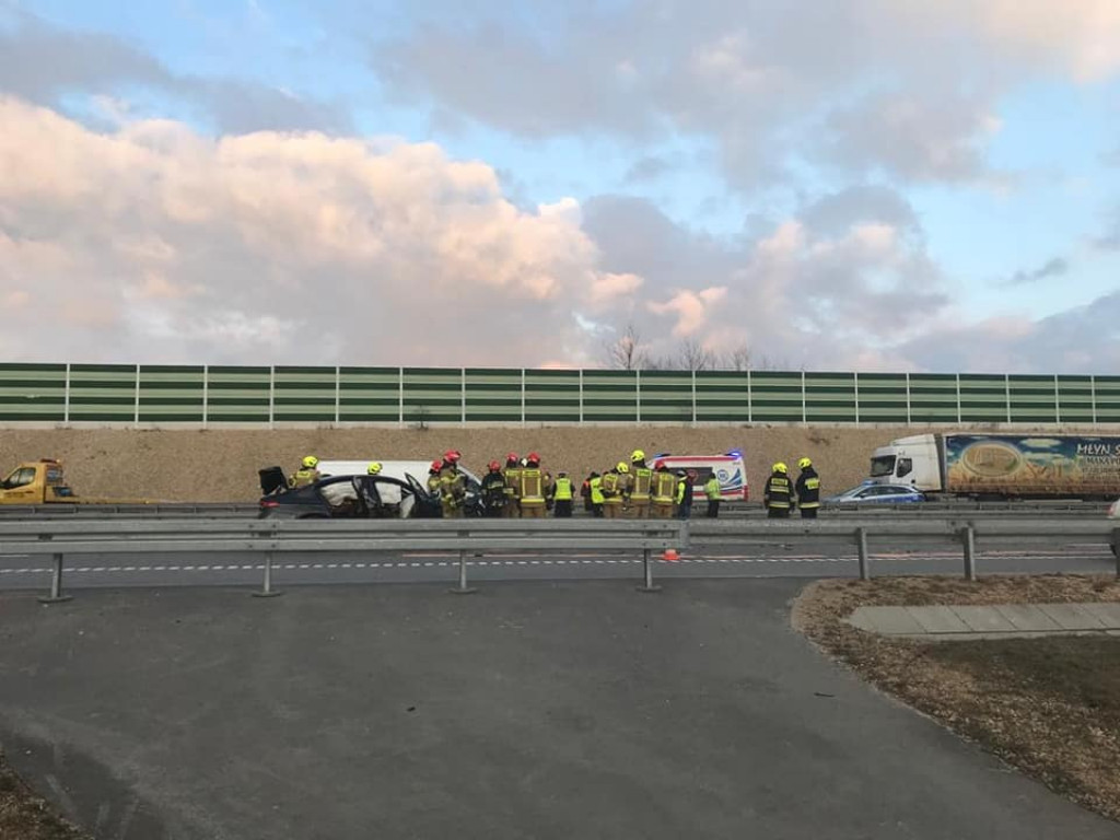 Na A1 zderzyło się pięć samochodów