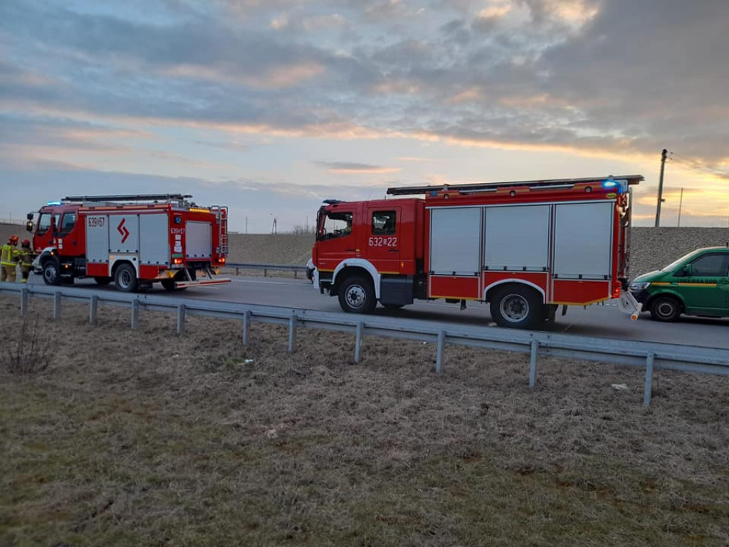 Na A1 zderzyło się pięć samochodów