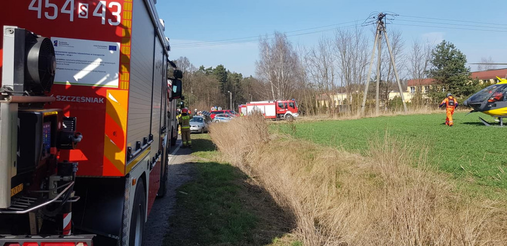 Autobus uderzył w seata