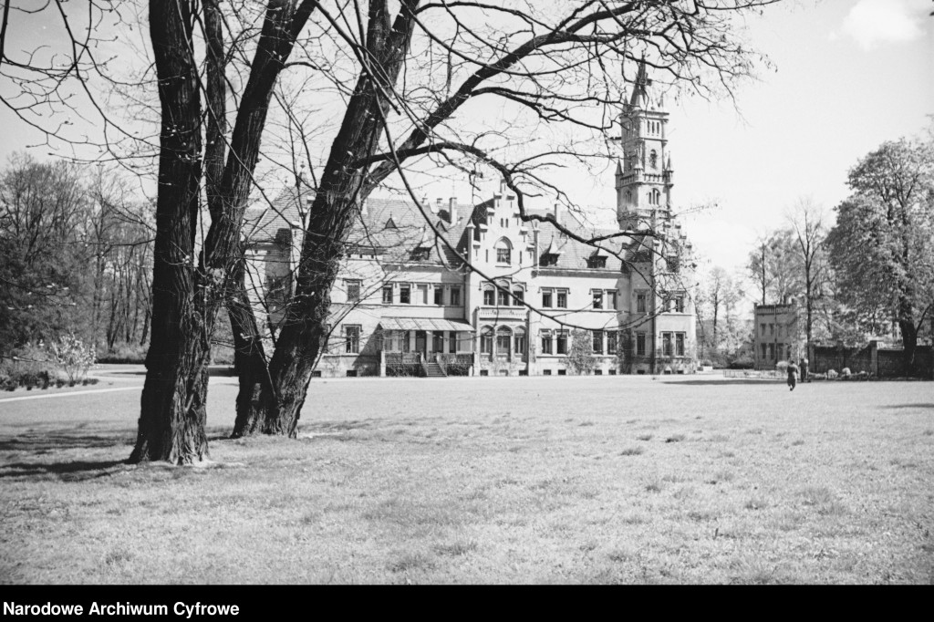 Pałac w Nakle przed wojną