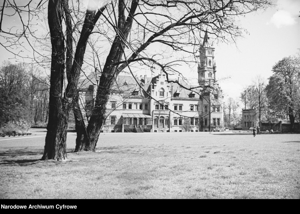 Pałac w Nakle przed wojną