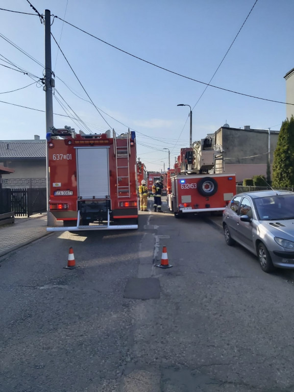 Spaliło się mieszkanie w Radzionkowie