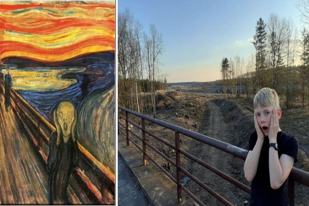 Żywe obrazy w miasteczkowskiej podstawówce