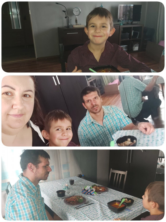 Żywe obrazy w miasteczkowskiej podstawówce