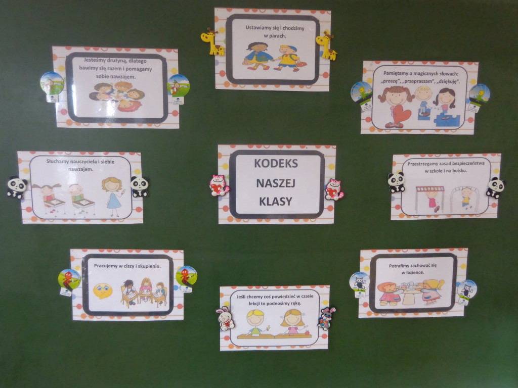 Żywe obrazy w miasteczkowskiej podstawówce