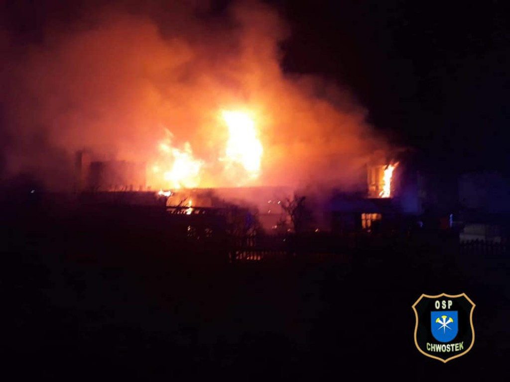 Zakład stolarski doszczętnie spłonął