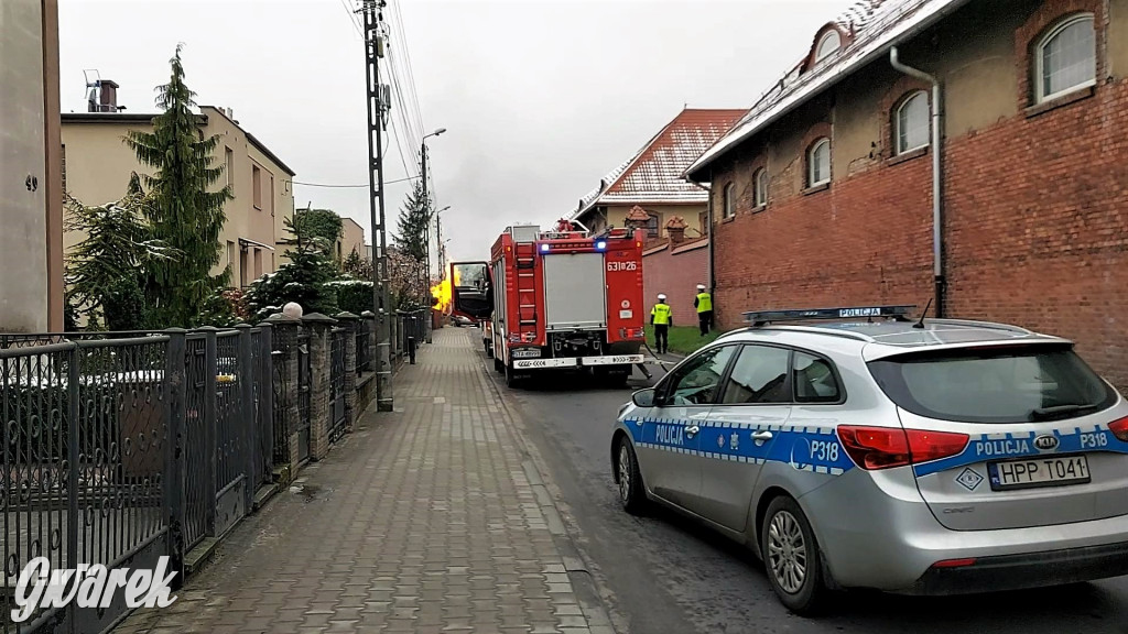 Tarnowskie Góry. Zapalił się gaz, dwie osoby ranne