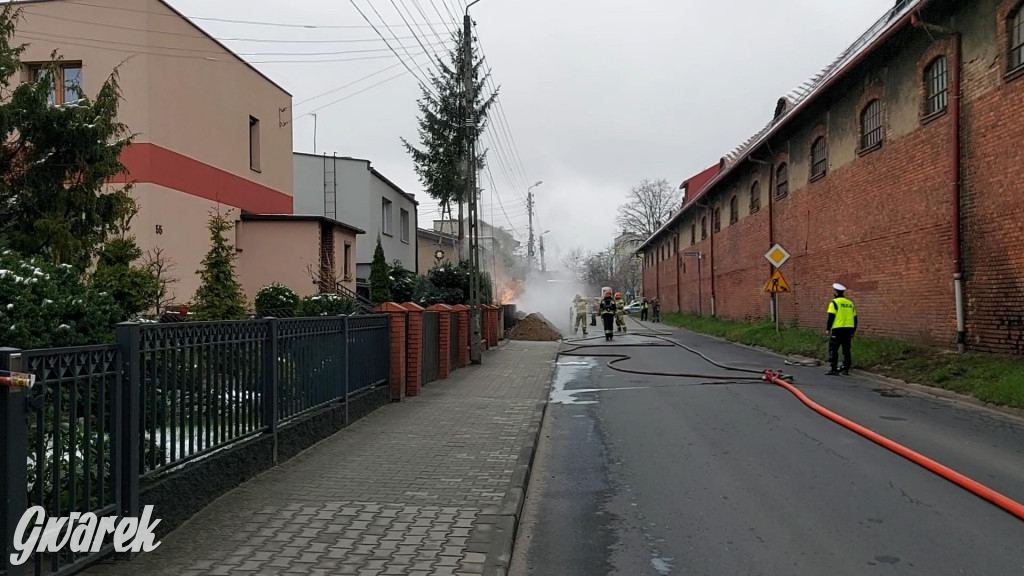 Tarnowskie Góry. Zapalił się gaz, dwie osoby ranne