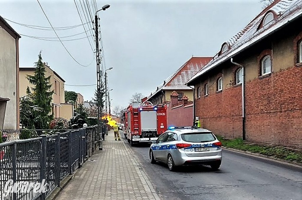 Tarnowskie Góry. Zapalił się gaz, dwie osoby ranne