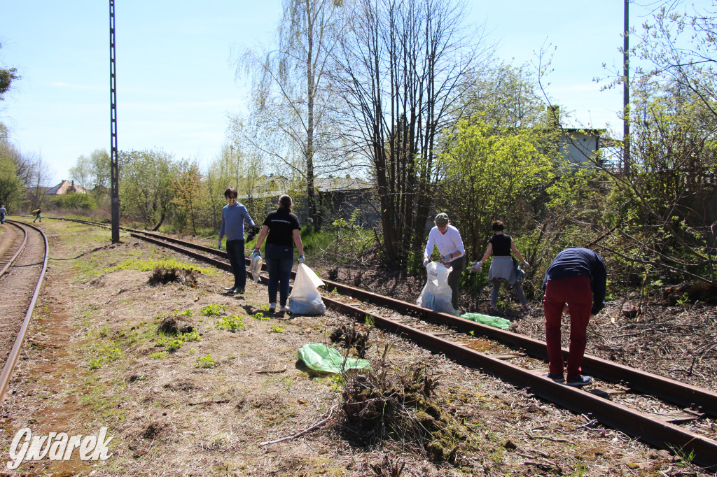 Sofa, butelki, śmieci... Wąskotorówka czy wysypisko?