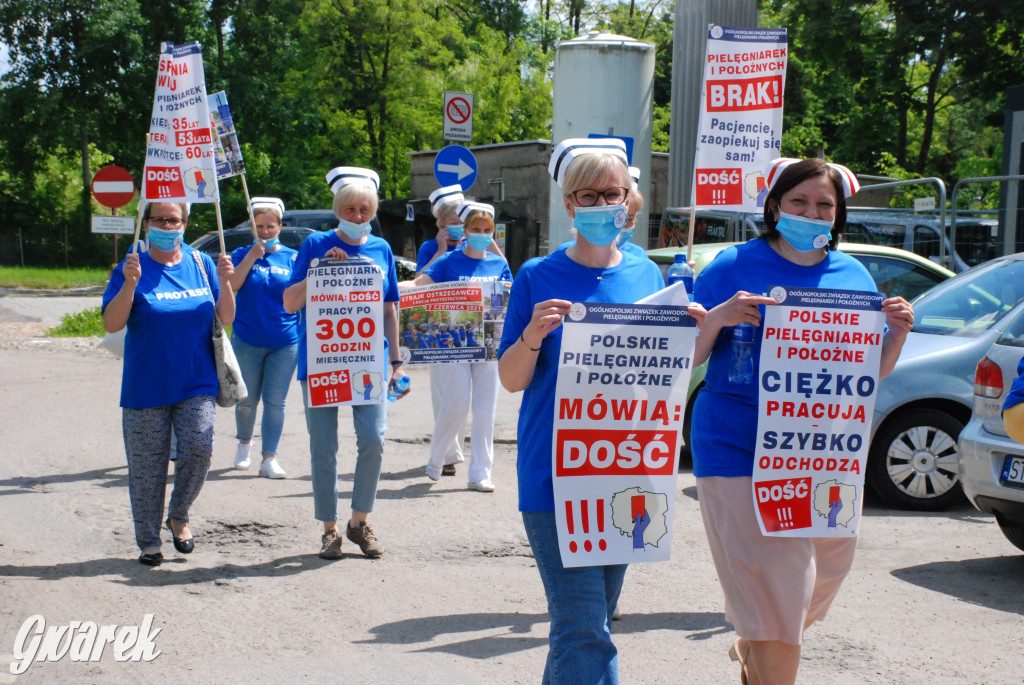 Protest pielęgniarek w Trójce