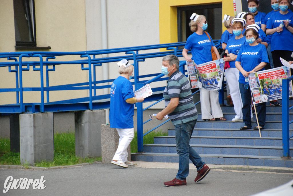 Protest pielęgniarek w Trójce