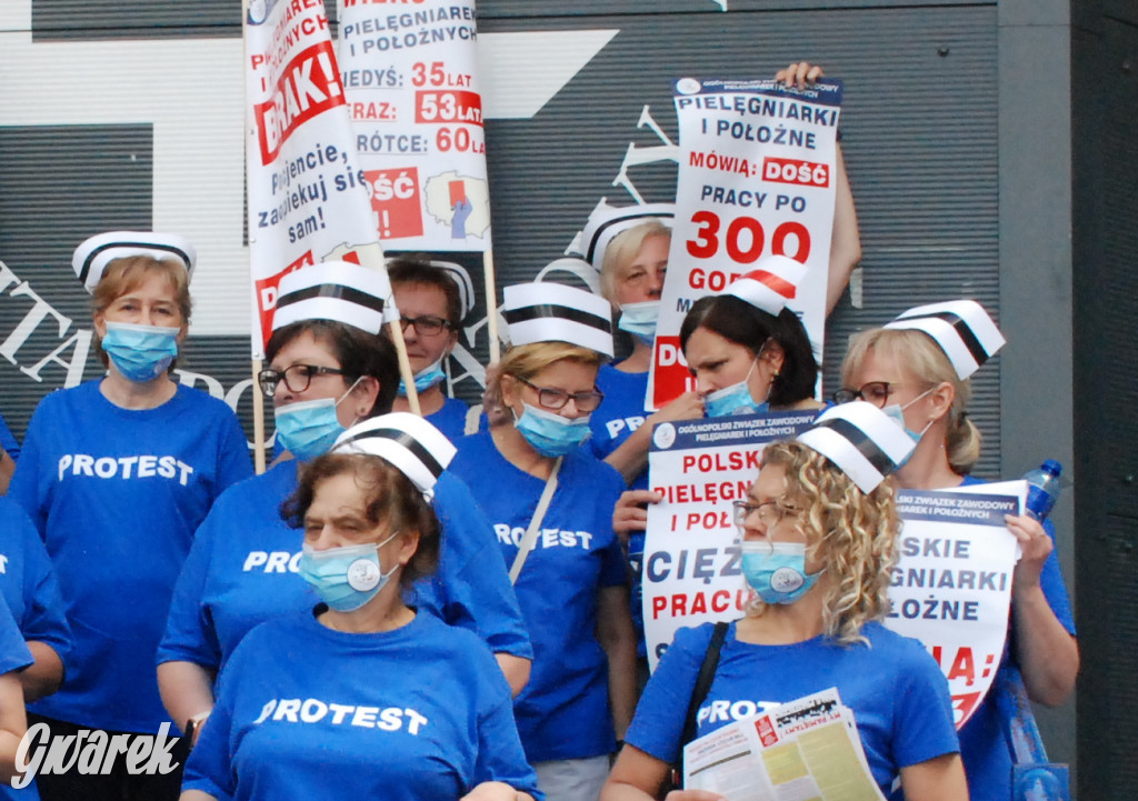 Protest pielęgniarek w Trójce