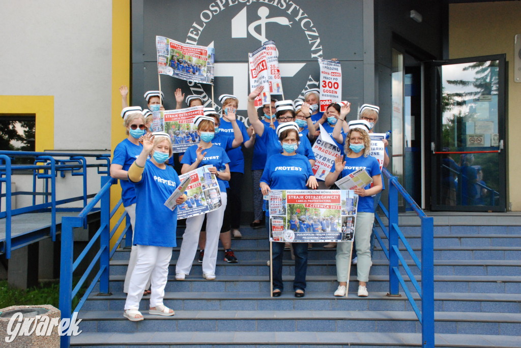 Protest pielęgniarek w Trójce