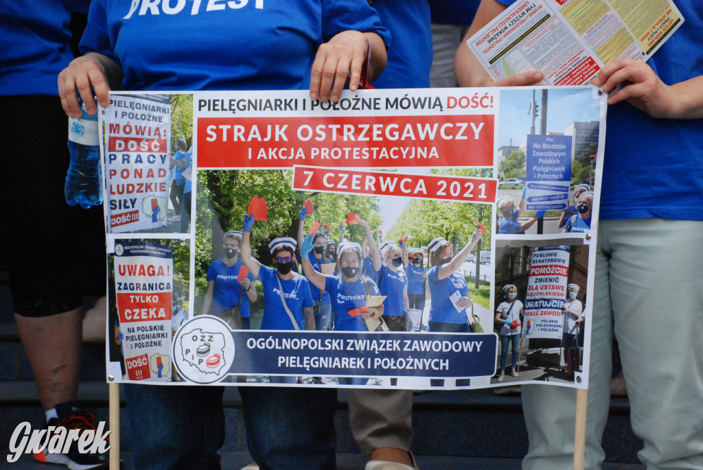 Protest pielęgniarek w Trójce
