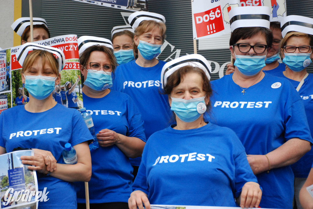 Protest pielęgniarek w Trójce