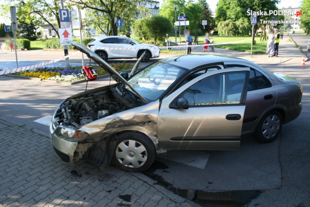 Trzy wypadki samochodowe, cztery osoby ranne