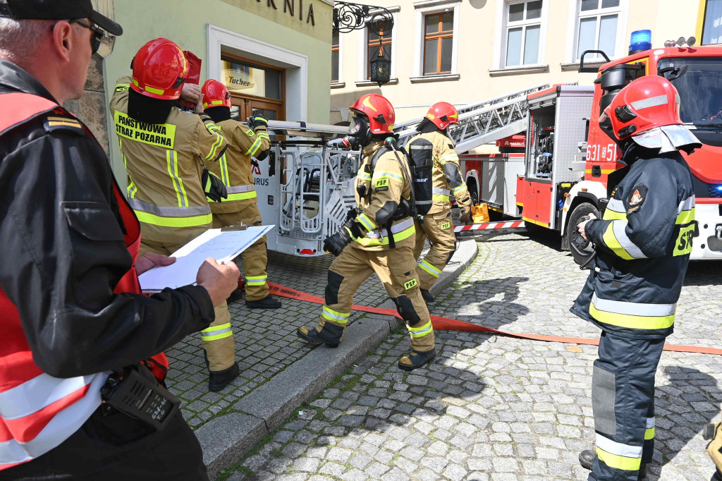 Pożar w Muzeum w Tarnowskich Górach