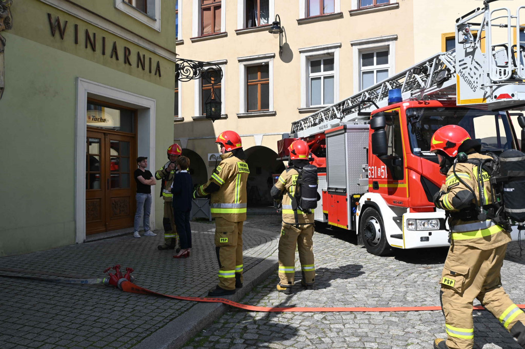 Pożar w Muzeum w Tarnowskich Górach