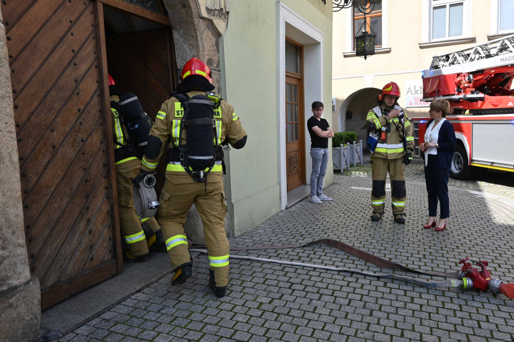 Pożar w Muzeum w Tarnowskich Górach