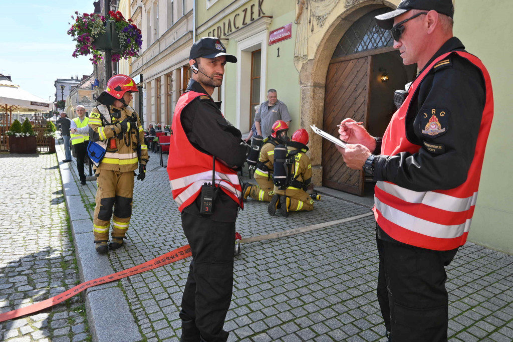 Pożar w Muzeum w Tarnowskich Górach