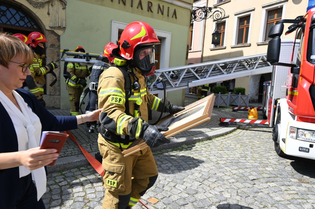 Pożar w Muzeum w Tarnowskich Górach