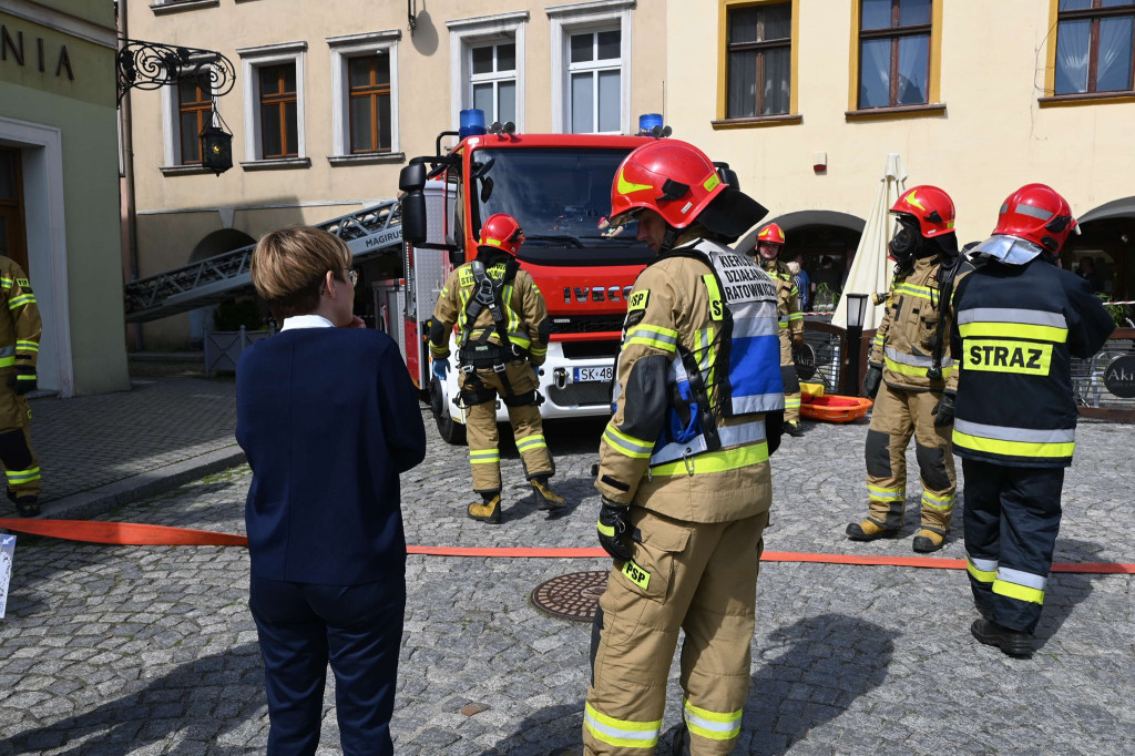 Pożar w Muzeum w Tarnowskich Górach