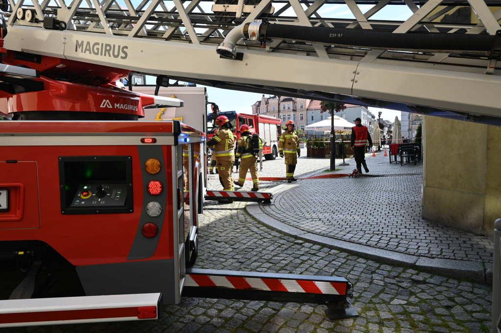 Pożar w Muzeum w Tarnowskich Górach