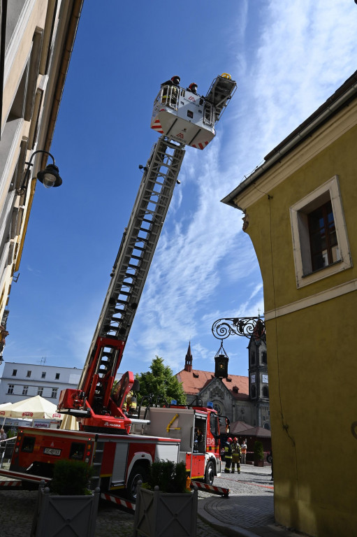 Pożar w Muzeum w Tarnowskich Górach