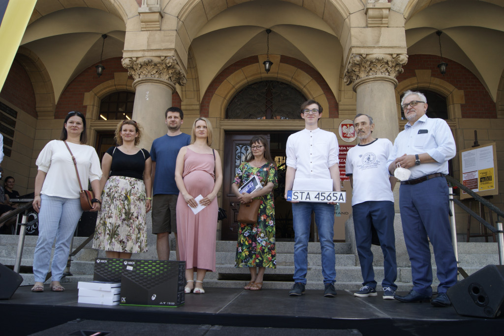 Loteria Rozlicz PIT w TG - wręczenie nagród na Rynku