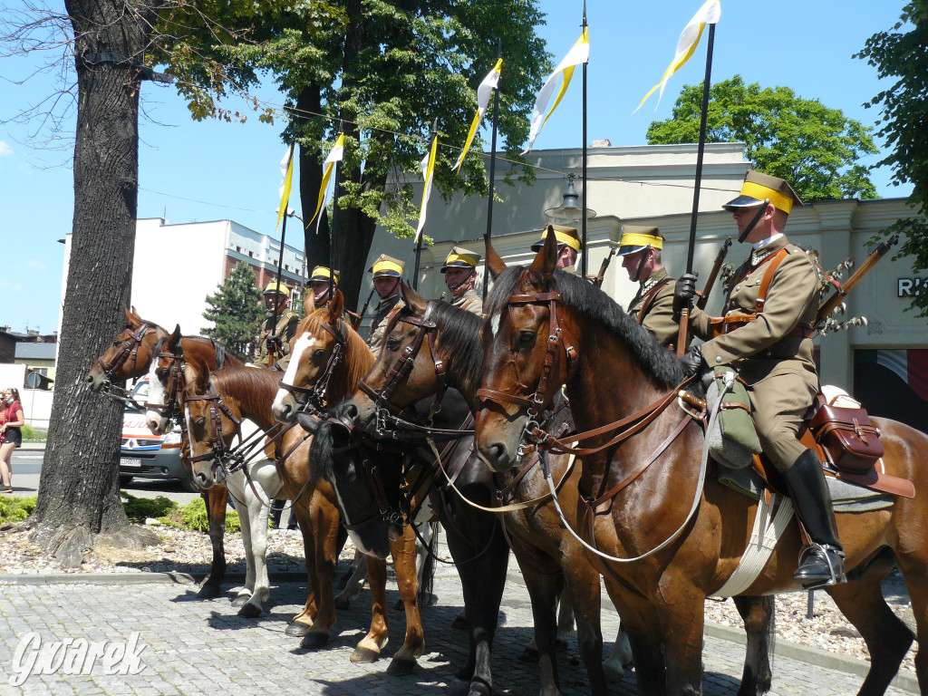 Odsłonięcie tablicy poświęconej dowódcy pułku