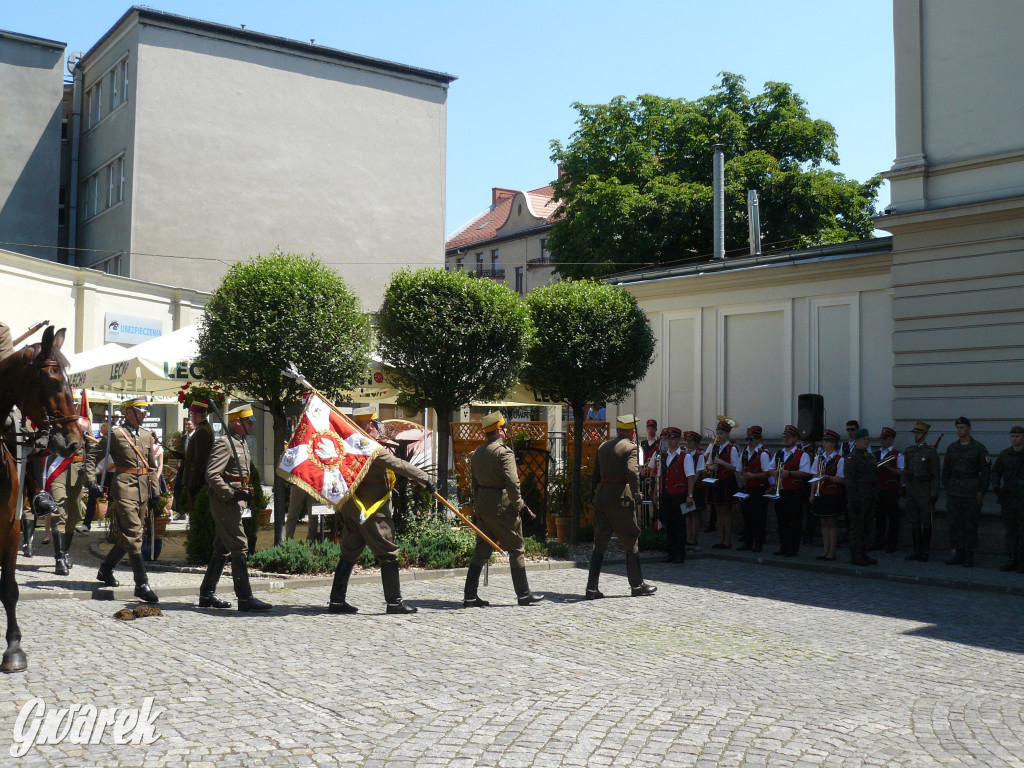 Odsłonięcie tablicy poświęconej dowódcy pułku