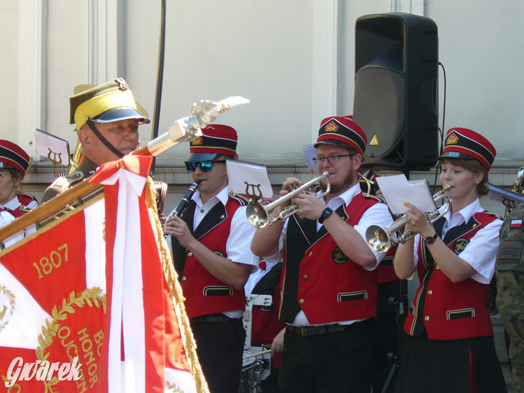 Odsłonięcie tablicy poświęconej dowódcy pułku