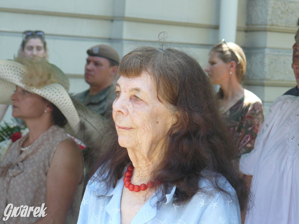 Odsłonięcie tablicy poświęconej dowódcy pułku