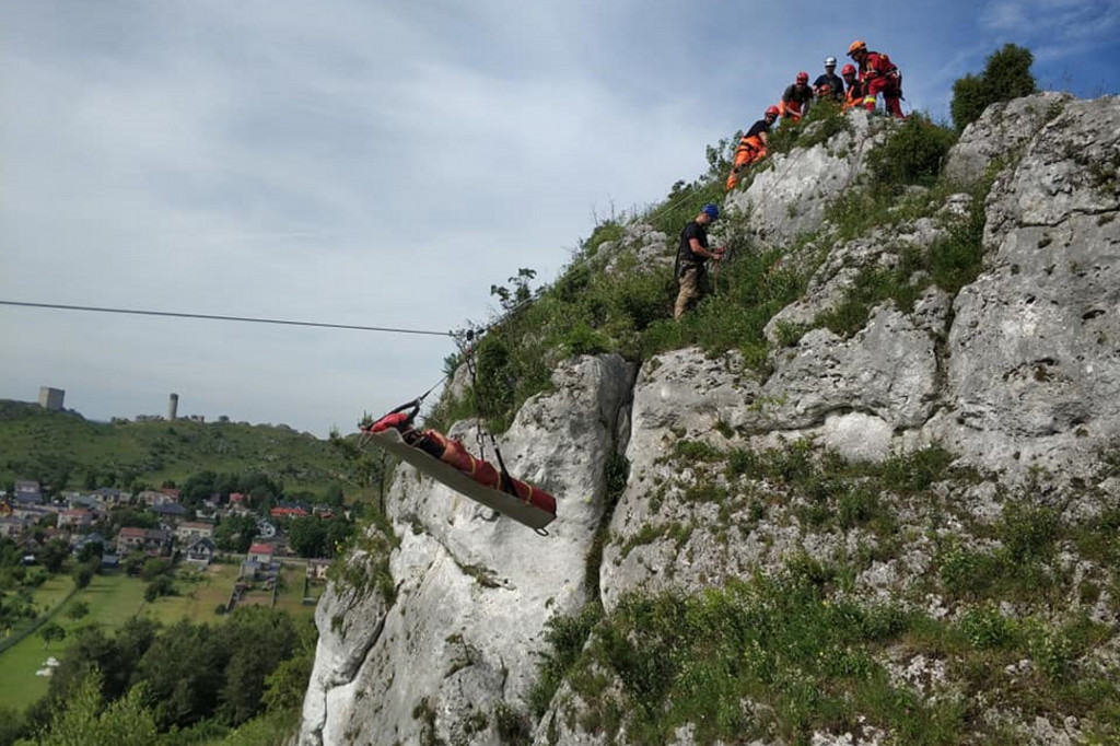 Strażacy z Radzionkowa szkolili się na wysokości