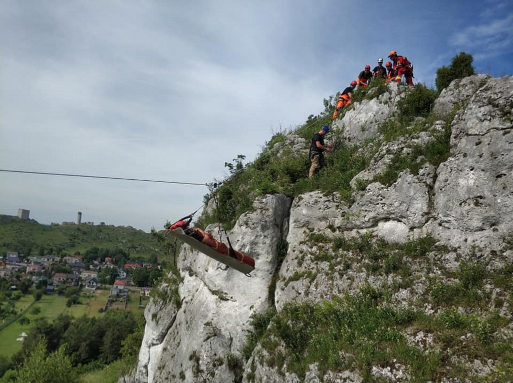 Strażacy z Radzionkowa szkolili się na wysokości