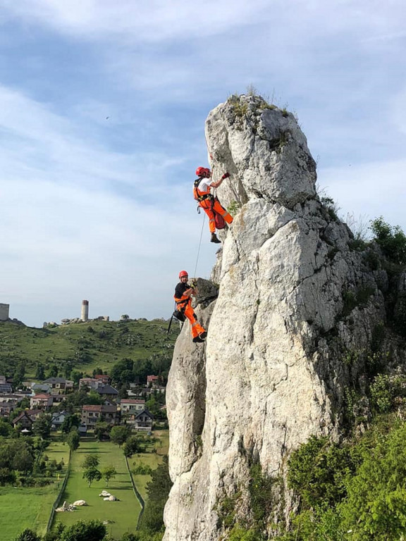 Strażacy z Radzionkowa szkolili się na wysokości
