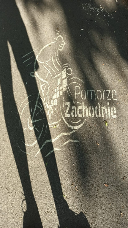 Druh na rowerze. Zbiera pieniądze dla swojej OSP