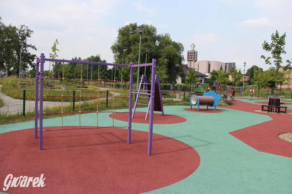 Planty w Radzionkowie. Aktywny czas dla dzieci i dorosłych