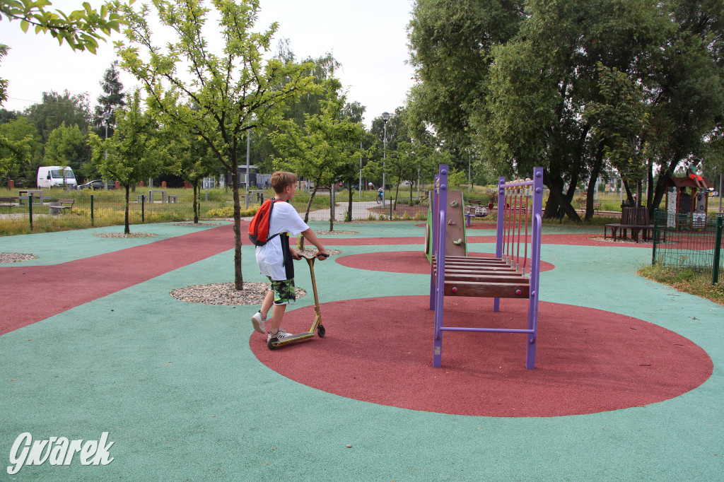 Planty w Radzionkowie. Aktywny czas dla dzieci i dorosłych
